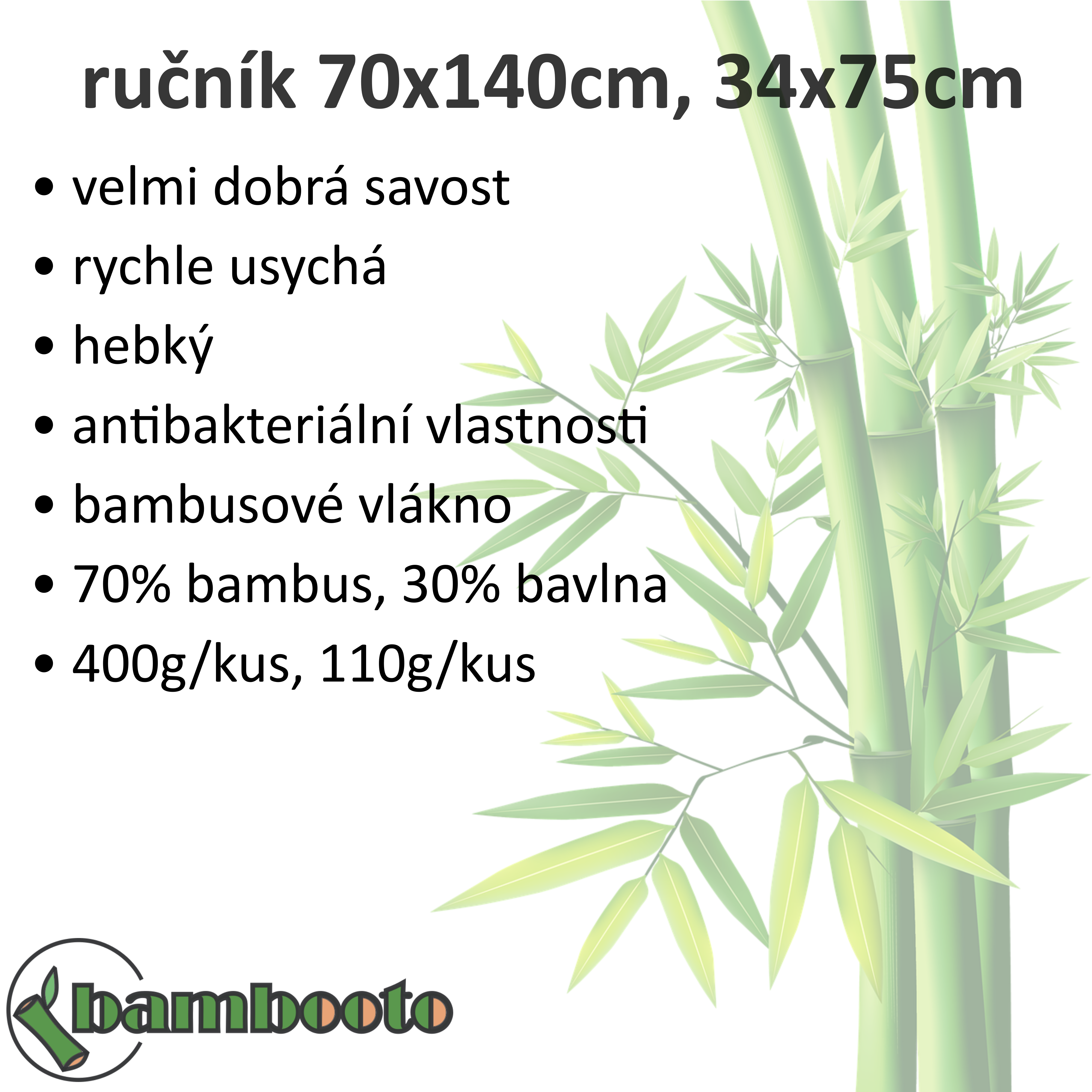 informace o produktu ručník